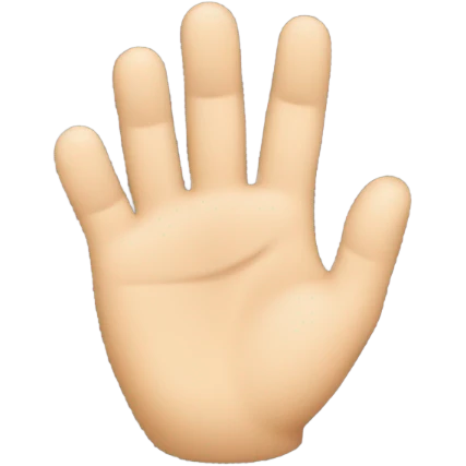 Half salute half dotted emoji