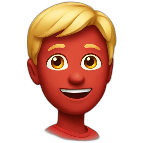 Red emoji