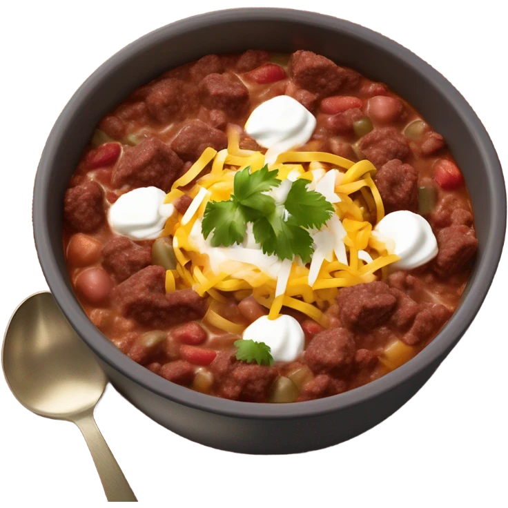 Chile con carne emoji