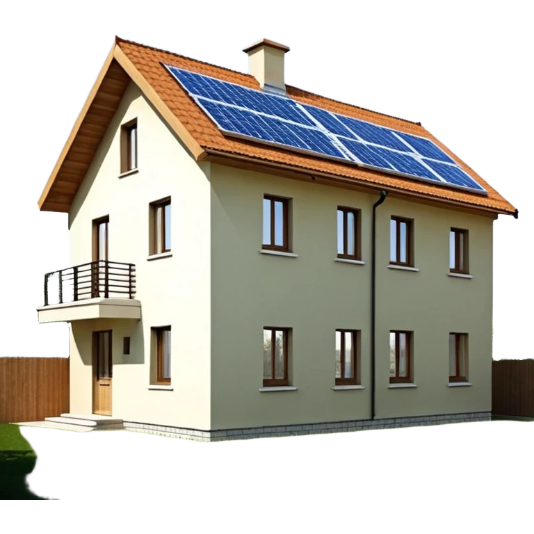 минималистичный дом как домашняя директория emoji