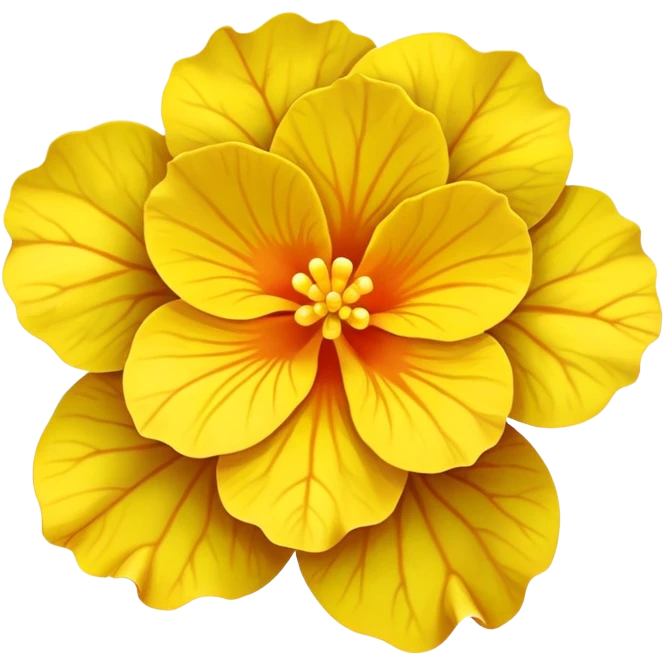 yellow begonia emoji