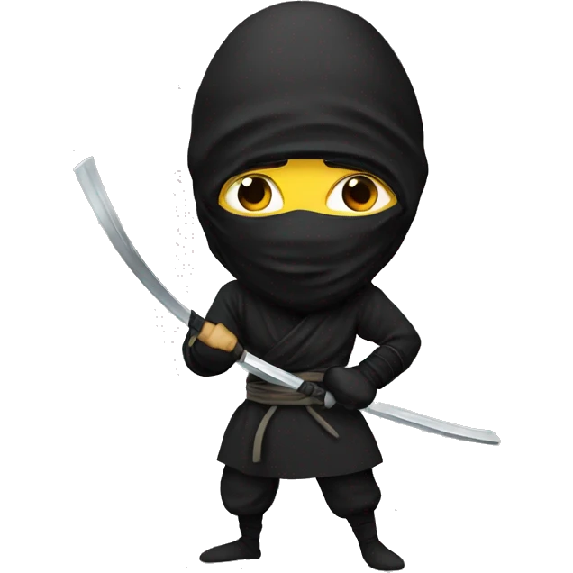 masked ninja emoji