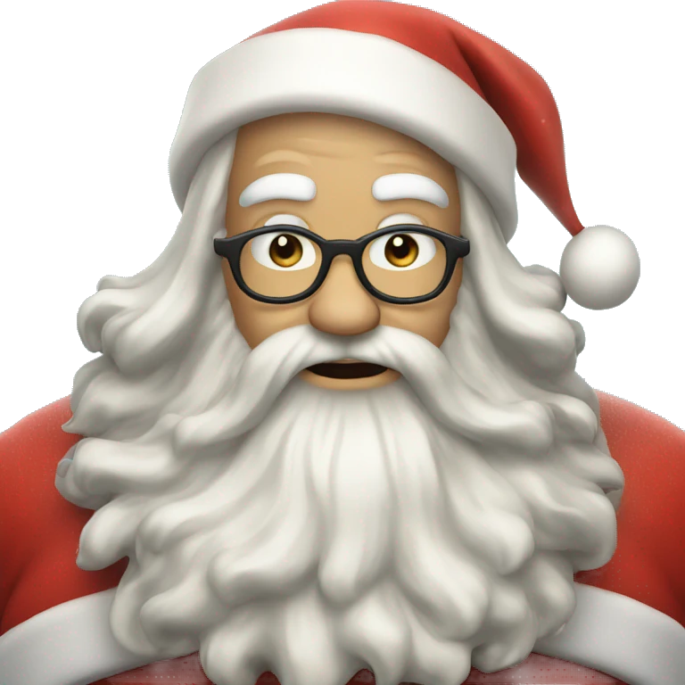 santa claus wit emoji