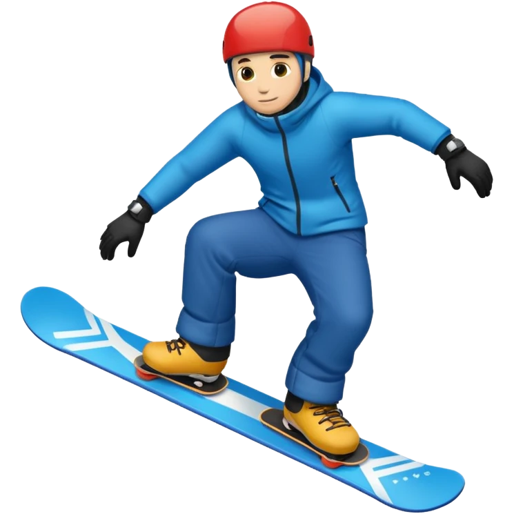 snowboard men emoji