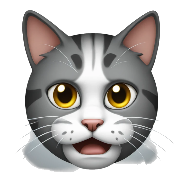 Angry cat emoji