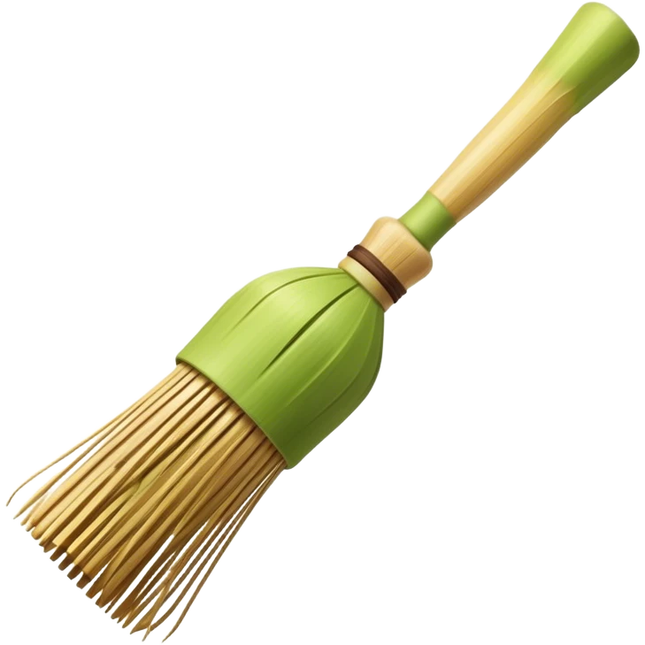 bamboo whisk for matcha tea emoji