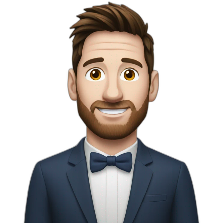 Messi le volleur emoji