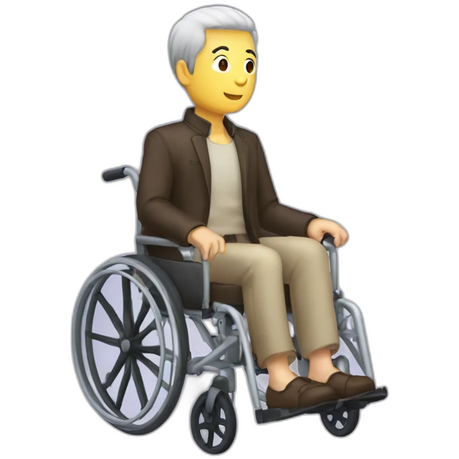 Toji zenin in a wheelchair  emoji