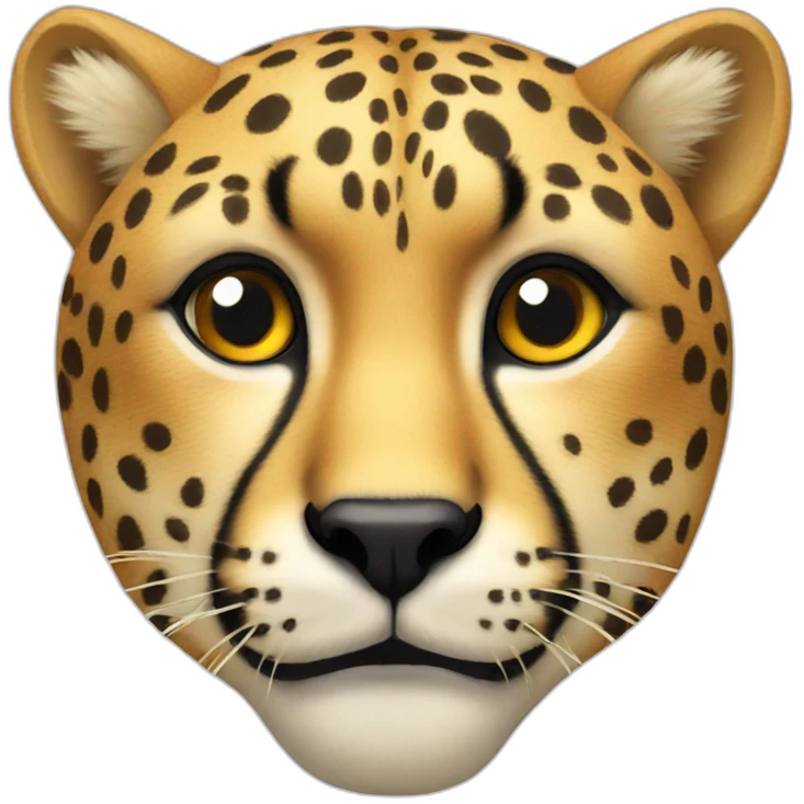 Hungry cheetah emoji