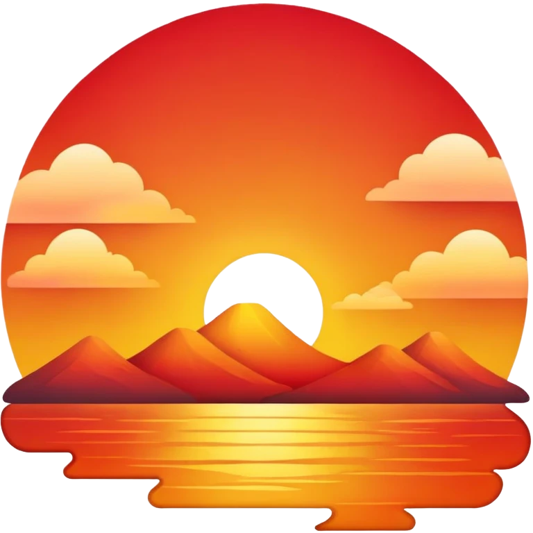 Sunset  emoji