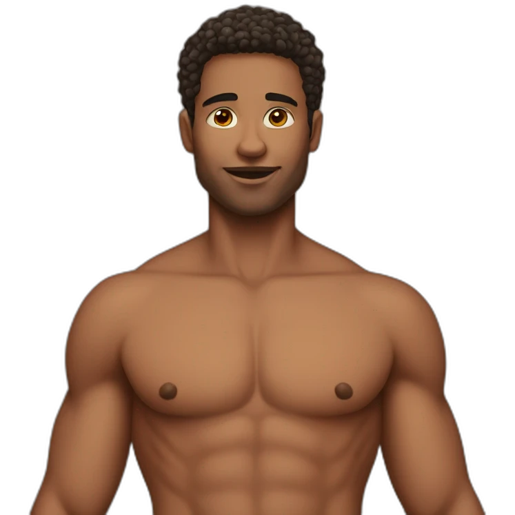 Gay-Man-shirtless emoji