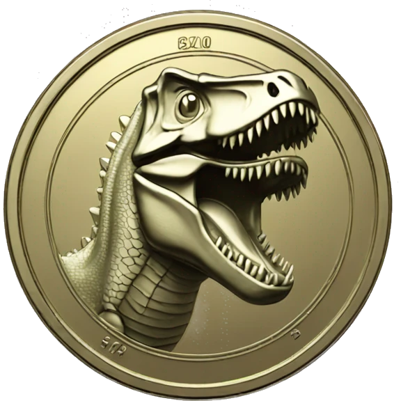 Dino coin emoji