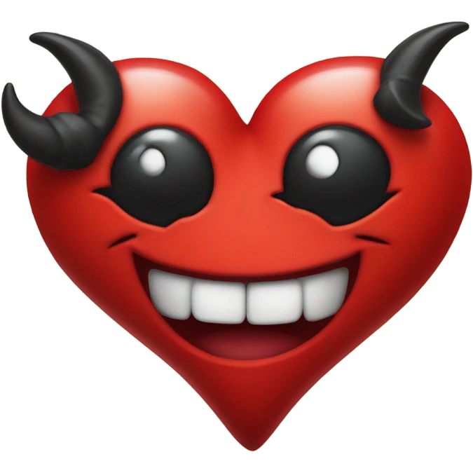 Devil hearts emoji