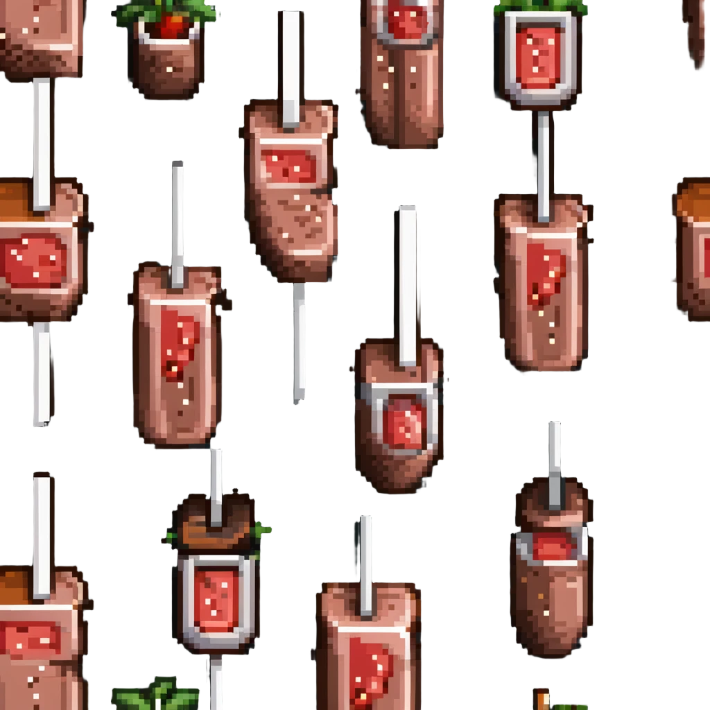 picanha steak on a stick emoji