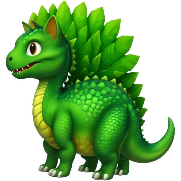 Cat mixed with a dinosaur  emoji
