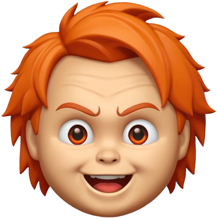 Un emojin de chuky emoji