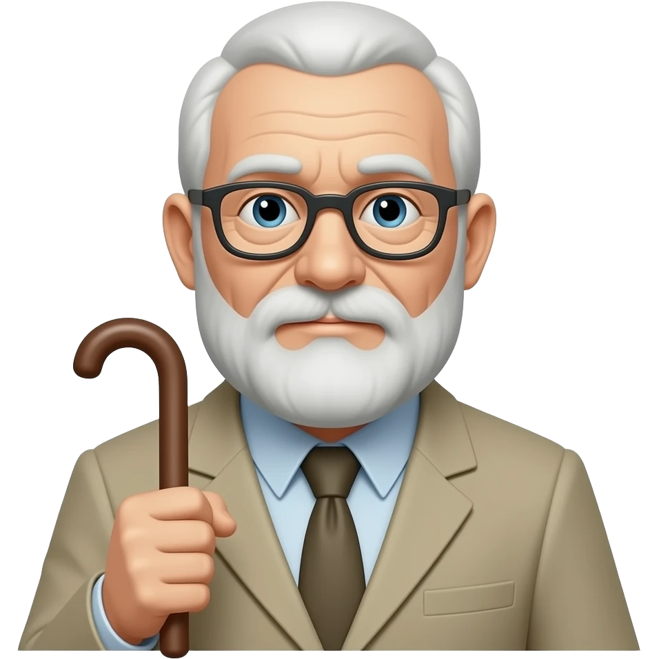 OLD Machine Learning models in retirement with cane in hand emoji
