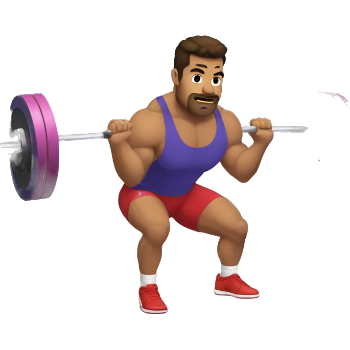Powerlifting moreno emoji
