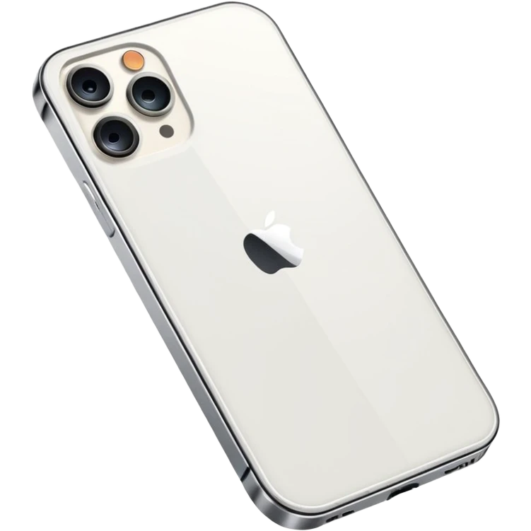 white iPhone 14 Pro emoji