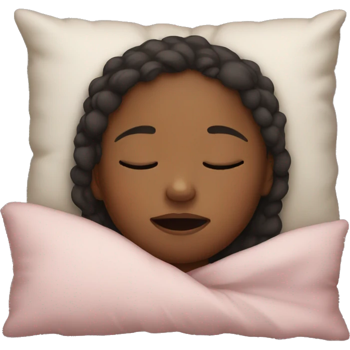 Sleeping girl emoji