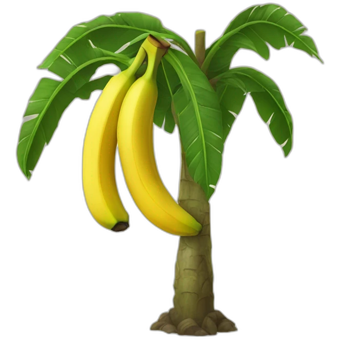 Banana tree emoji