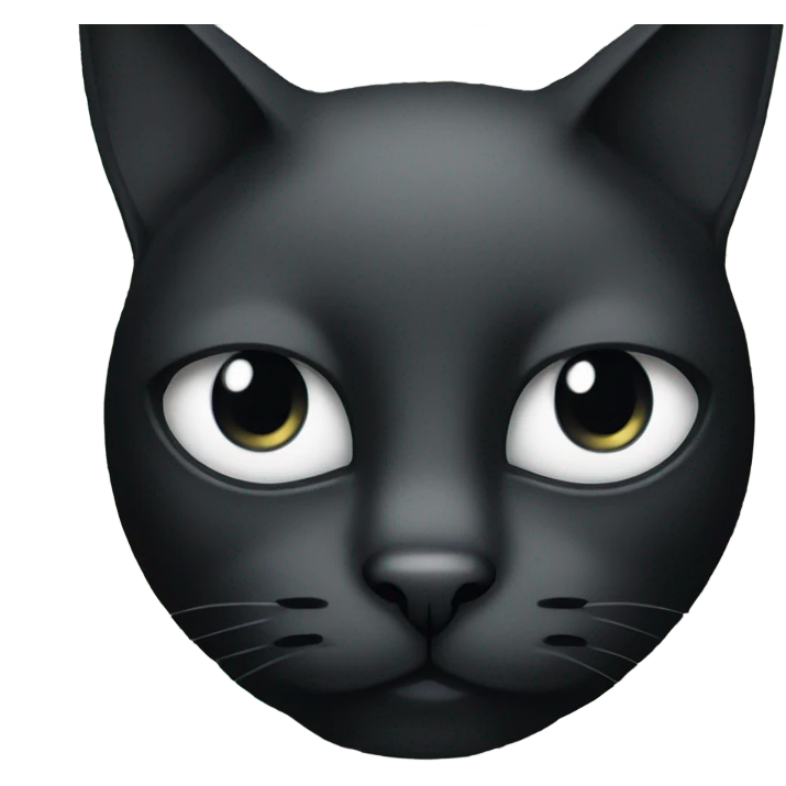 black cat face with eyes dollar sign emoji