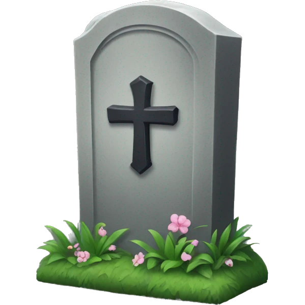 gravestone emoji
