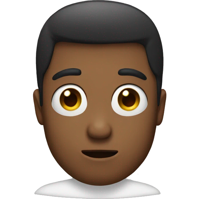 I dont know face emoji