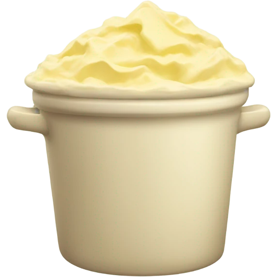 whipped butter in pot emoji