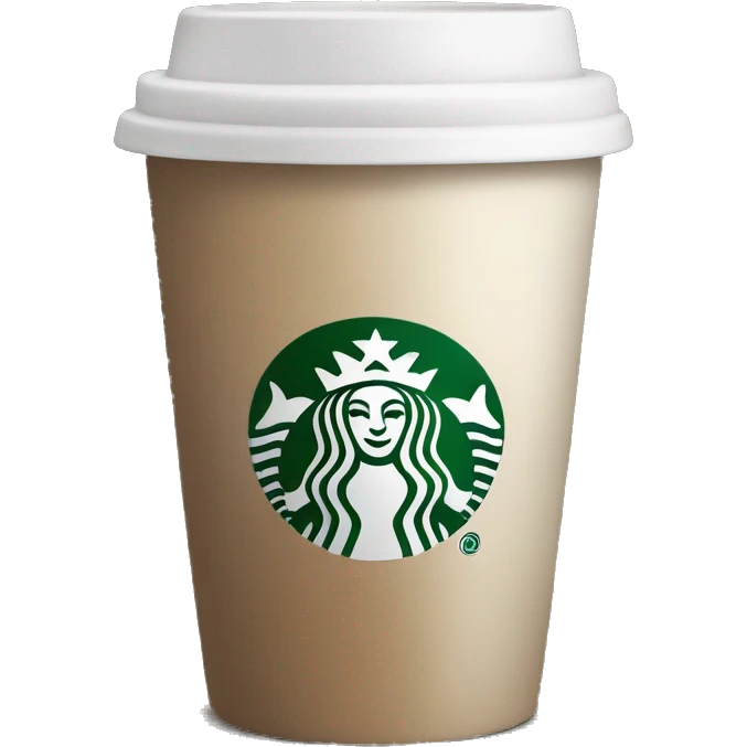 starbucks coffee cup emoji