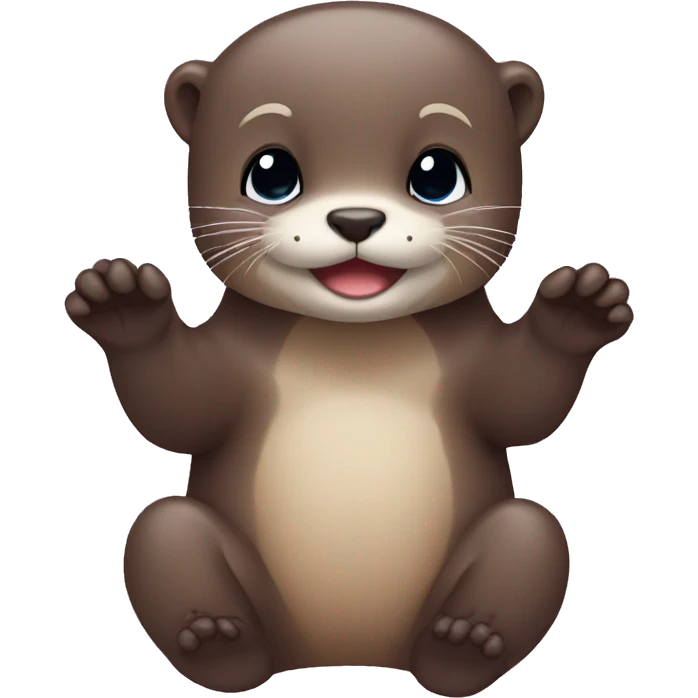 baby otter emoji