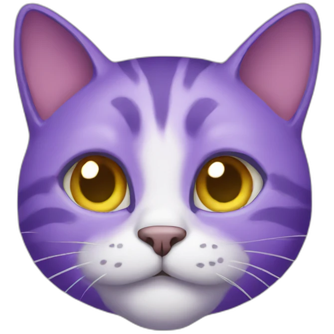 purple cat emoji