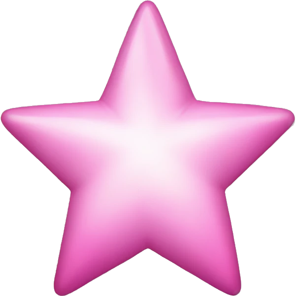 pink star emoji
