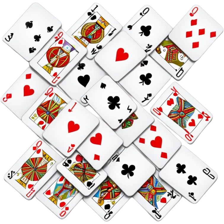 pachet de cărți emoji