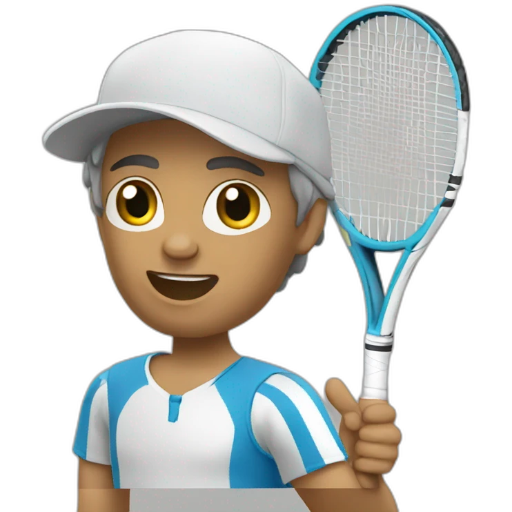 Tenis playa emoji
