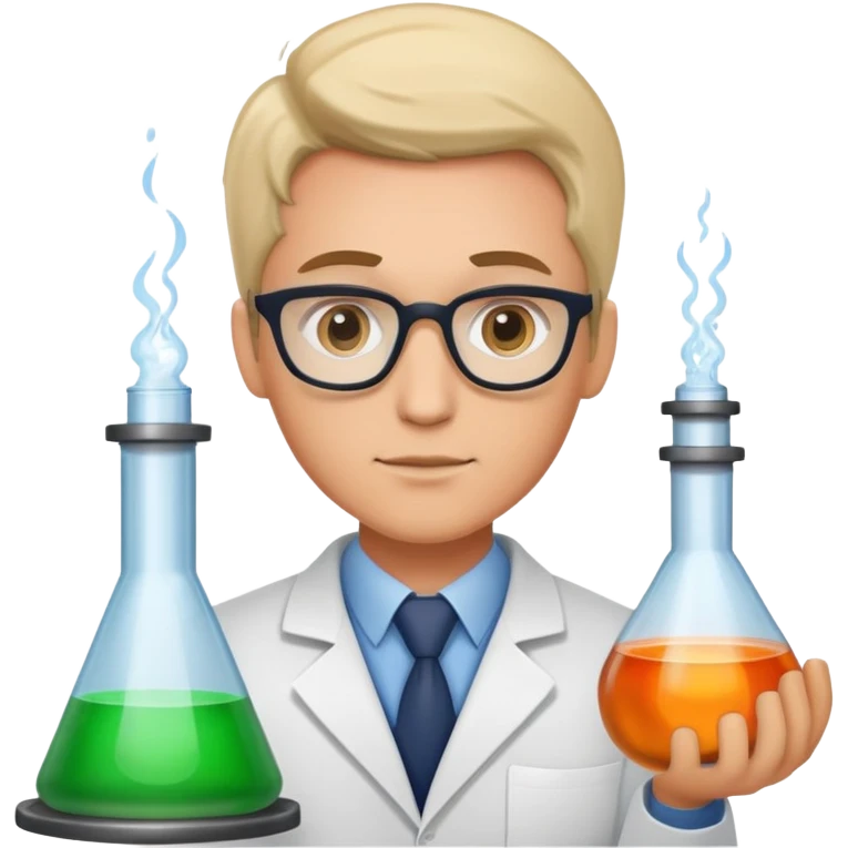 Scientist with cylinder emoji