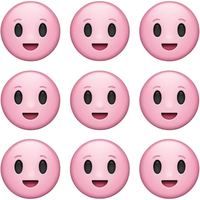 🧡이모티콘에 흰색을 섞어서 파스텔톤으로 바꿈 모양은 똑같이 색만 다르게 emoji