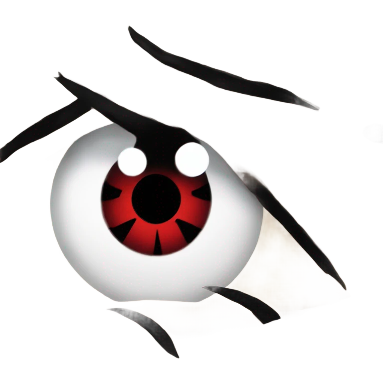 Sasuke sharingan eye emoji