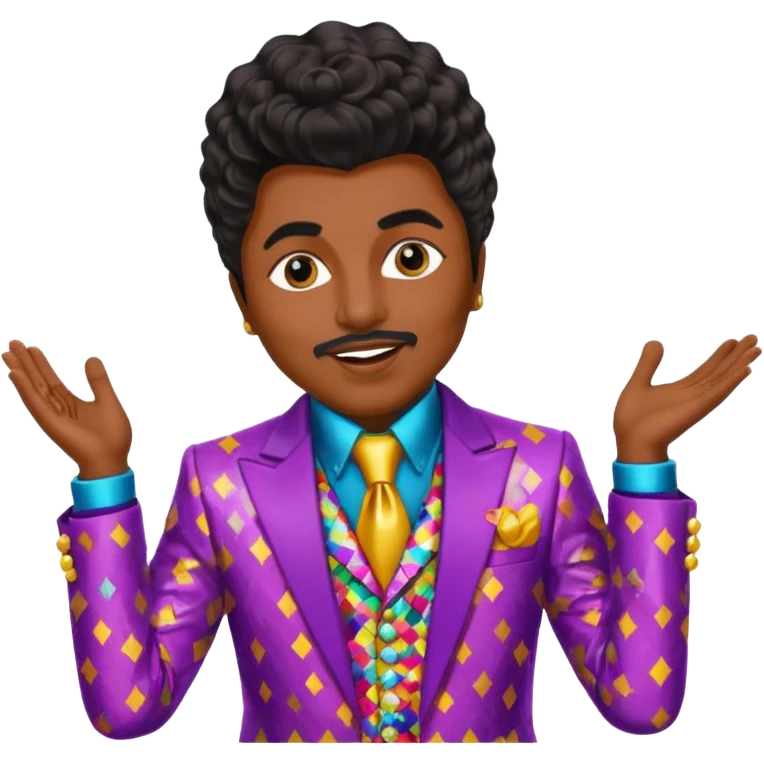 Little Richard emoji