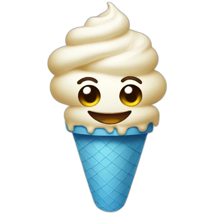 Ice cream emoji