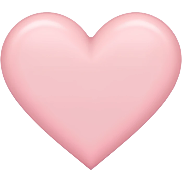 🩷이모티콘에 흰색을 섞어서 파스텔톤으로 바꿈 모양은 똑같이 색만 다르게 emoji