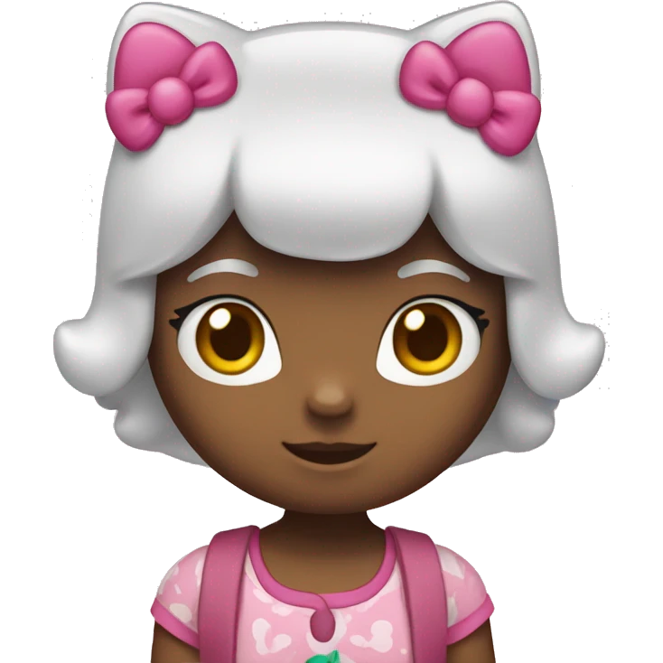 Hello kitty emoji