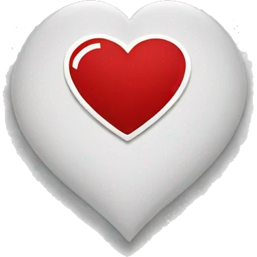  heart with SF niners logo on it emoji