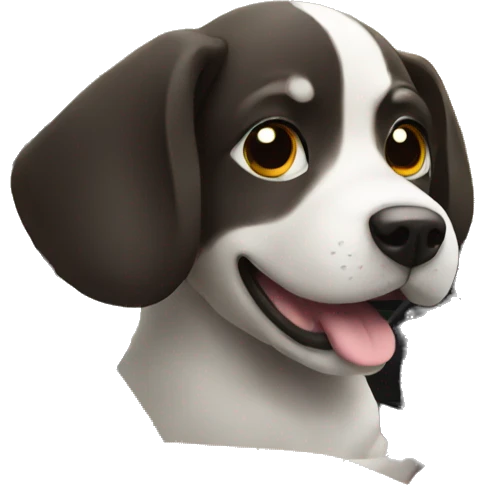 Dog drive a car emoji