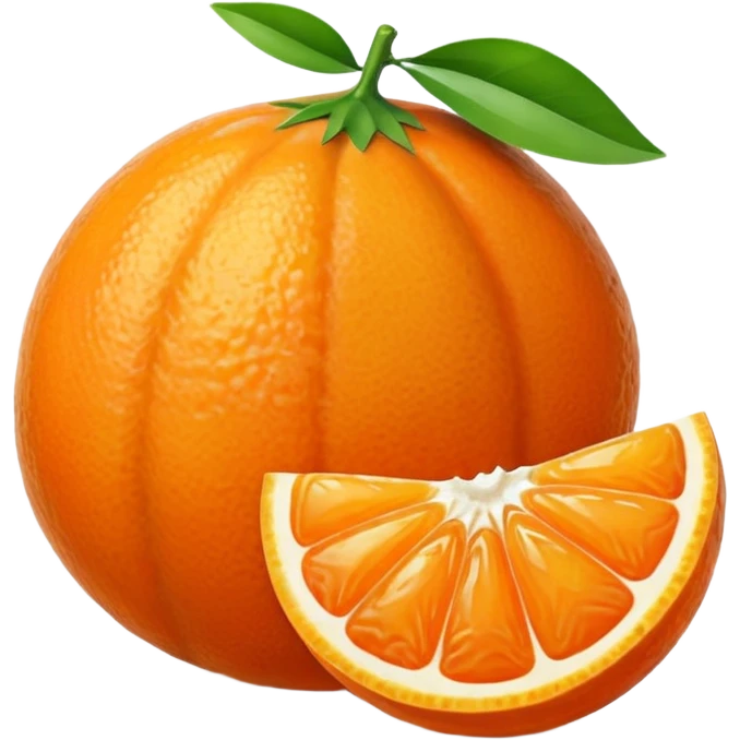 tangerine emoji