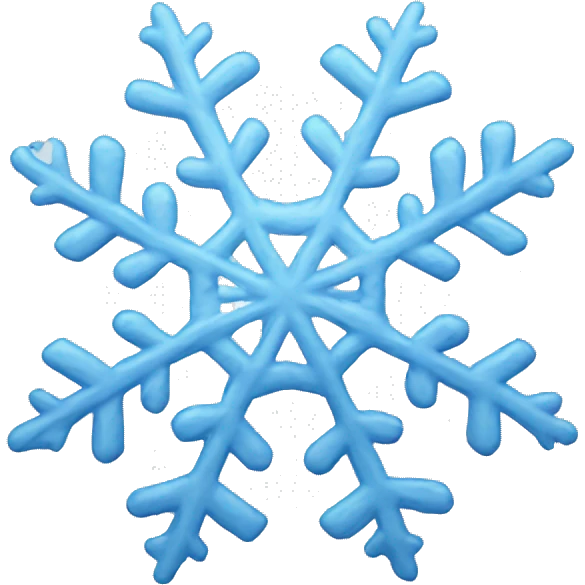 Snowflake emoji