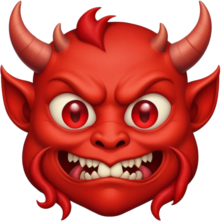 Kissing devil emoji