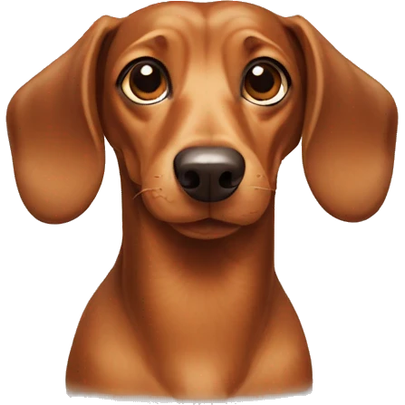 Dachshund Dog emoji