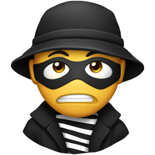 robber emoji emoji