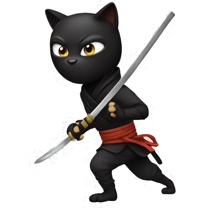 a ninja cat emoji